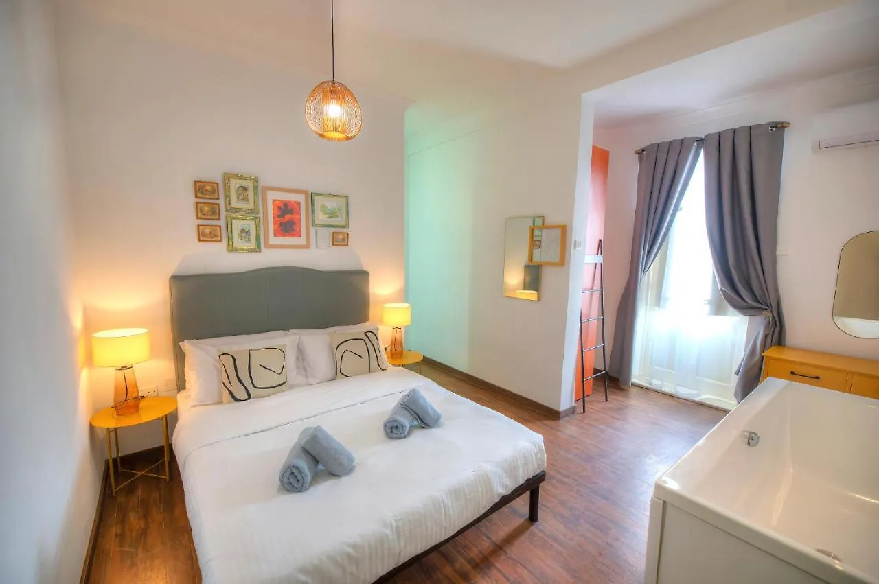 Chic 2Bedroom Apartment Near Sliema Ferries Cesi1-1 Malta